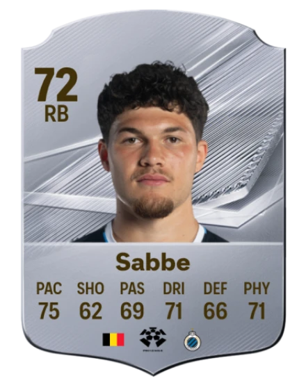 Sabbe 72 Common RB FC 26 card