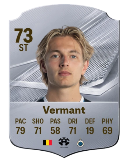 Vermant 73 Common ST FC 26 card