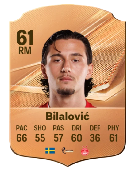 Bilalović 61 Bronze RM FC 27 card