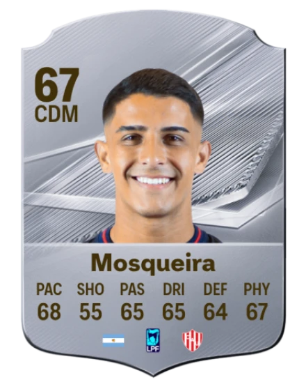 Mosqueira 67 Silver CDM FC 27 card