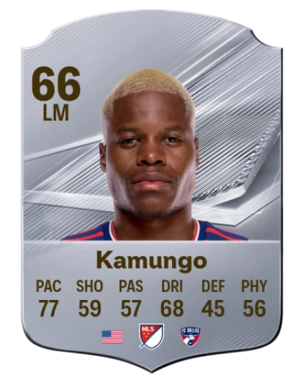 Kamungo 66 Silver LM FC 27 card