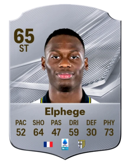Elphege 65 Silver ST FC 27 card