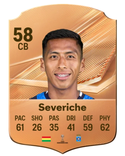 Severiche 58 Bronze CB FC 27 card