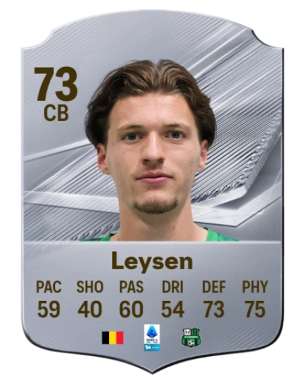 Leysen 73 Silver CB FC 27 card