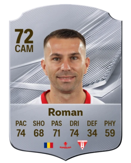 Roman 72 Common CAM FC 26 card