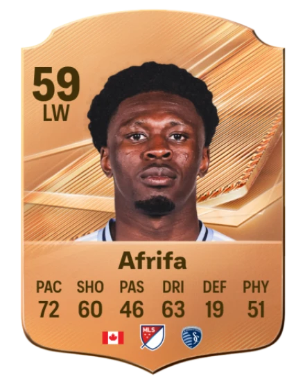 Afrifa 59 Bronze LW FC 27 card