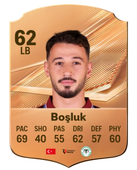 Boşluk 62 Bronze LB FC 27 card