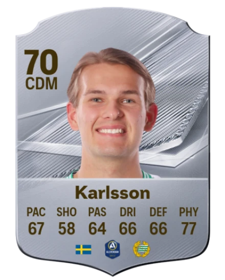 Karlsson 70 Common CDM FC 26 card