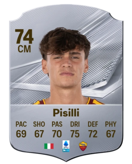 Pisilli 74 Silver CM FC 27 card