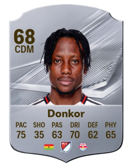Donkor 68 Common CDM FC 26 card