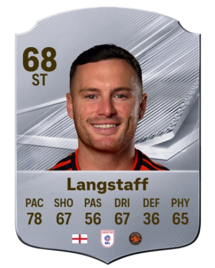 Langstaff 68 Common ST FC 26 card