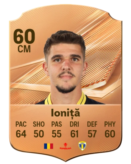 Ioniță 60 Bronze CM FC 27 card