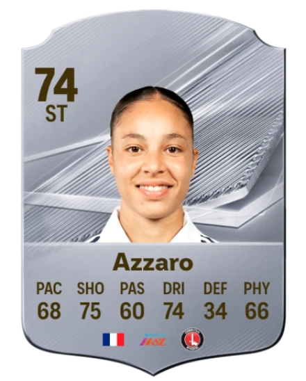 Azzaro 74 Common ST FC 26 card