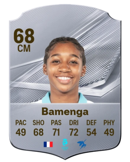 Bamenga 68 Silver CM FC 27 card