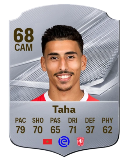 Taha 68 Silver CAM FC 27 card