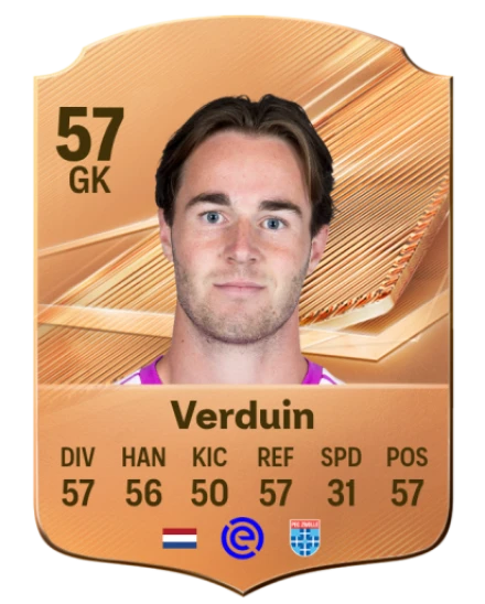 Verduin 57 Bronze GK FC 27 card