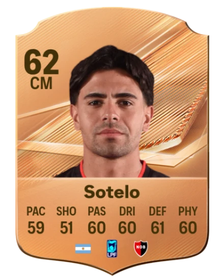 Sotelo 62 Bronze CM FC 27 card