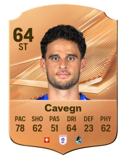Cavegn 64 Common ST FC 26 card