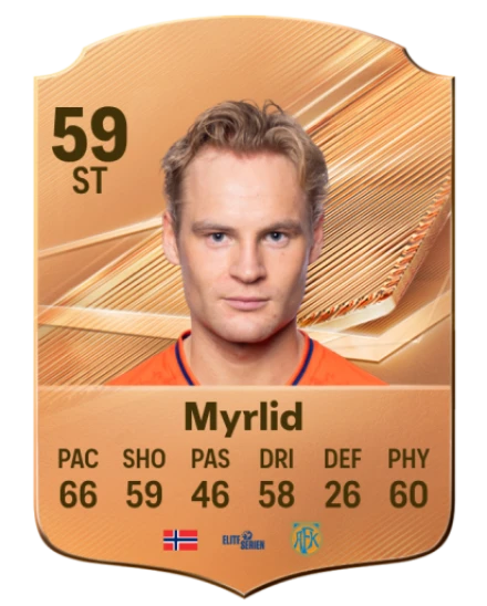 Myrlid 59 Bronze ST FC 27 card