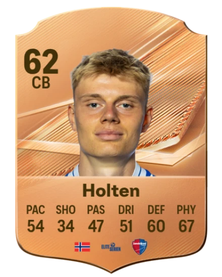 Holten 62 Bronze CB FC 27 card