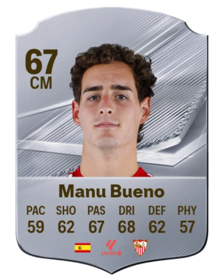 Manu Bueno 67 Silver CM FC 27 card