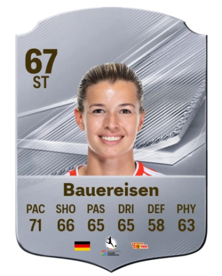 Bauereisen 67 Silver ST FC 27 card