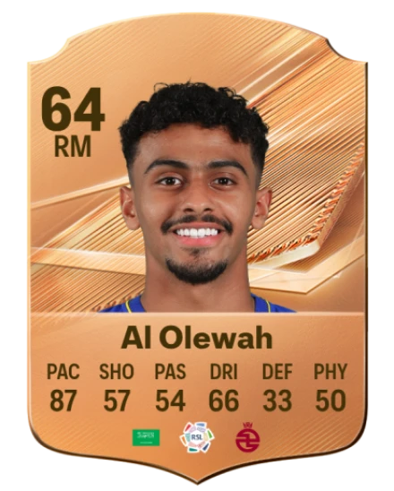 Al Olewah 64 Common RM FC 26 card