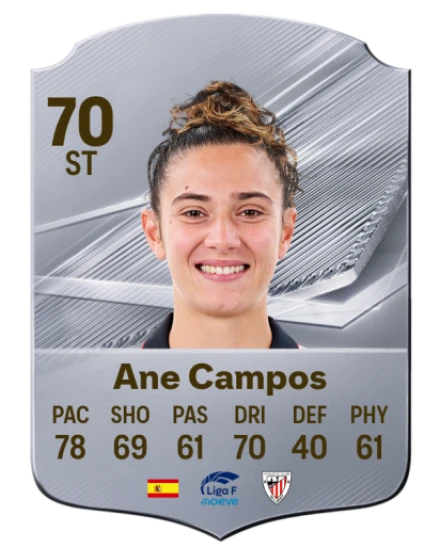 Ane Campos 70 Common ST FC 26 card