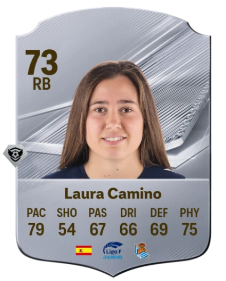 Laura Camino 73 Common RB FC 26 card