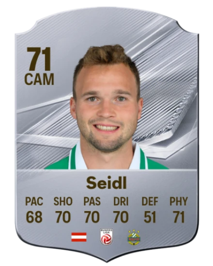 Seidl 71 Common CAM FC 26 card
