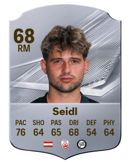 Seidl 68 Common RM FC 26 card