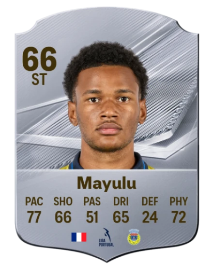 Mayulu 66 Silver ST FC 27 card