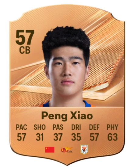 Peng Xiao 57 Bronze CB FC 27 card
