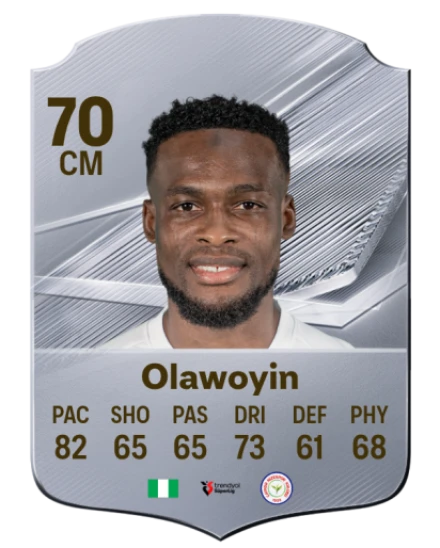 Olawoyin 70 Common CM FC 26 card