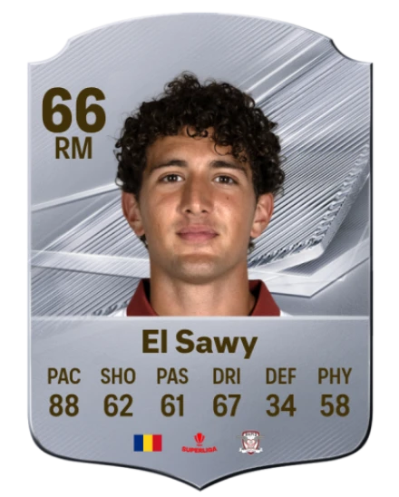 El Sawy 66 Silver RM FC 27 card