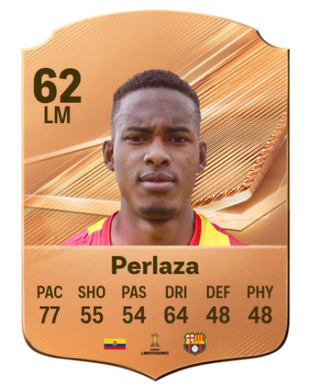 Perlaza 62 Bronze LM FC 27 card