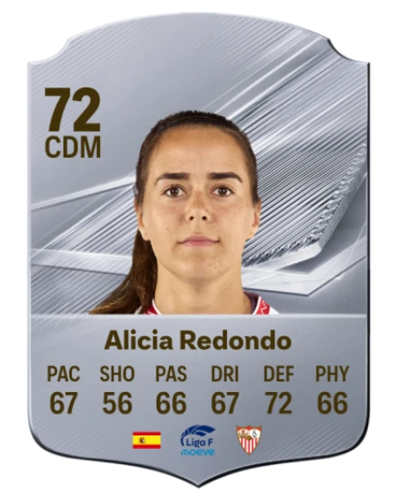 Alicia Redondo 72 Common CDM FC 26 card