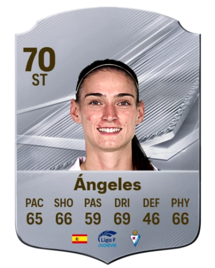 Ángeles 70 Silver ST FC 27 card