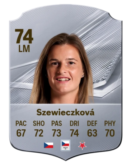 Szewieczková 74 Common LM FC 26 card