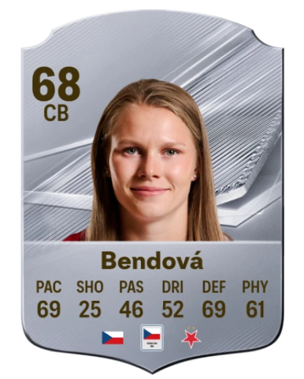 Bendová 68 Common CB FC 26 card