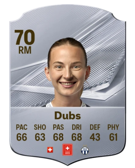 Dubs 70 Common RM FC 26 card