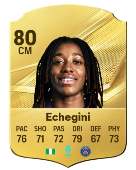Echegini 80 Common CM FC 26 card