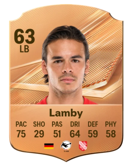 Lamby 63 Common LB FC 26 card