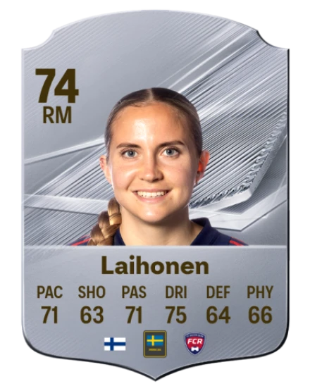 Laihonen 74 Common RM FC 26 card