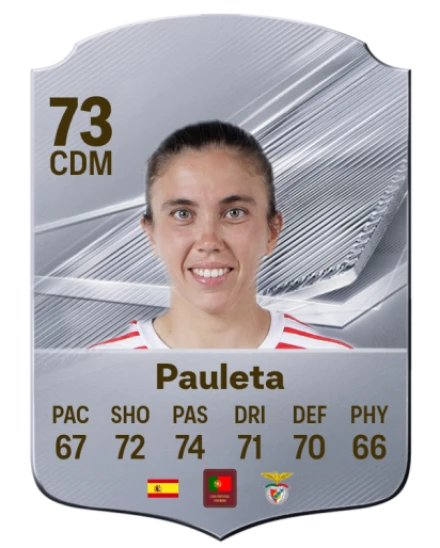 Pauleta 73 Common CDM FC 26 card