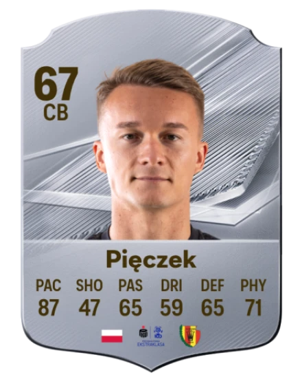 Pięczek 67 Common CB FC 26 card