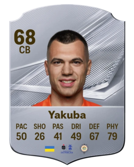 Yakuba 68 Common CB FC 26 card
