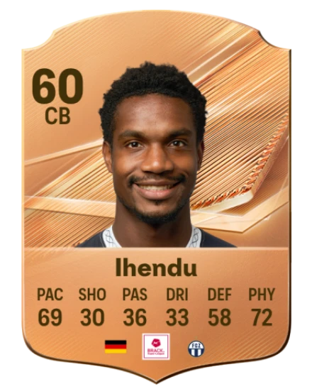 Ihendu 60 Bronze CB FC 27 card