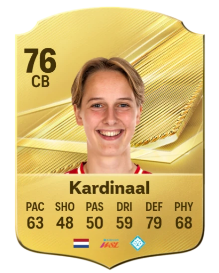 Kardinaal 76 Gold CB FC 27 card