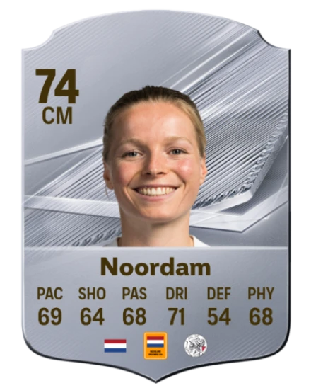 Noordam 74 Common CM FC 26 card